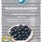 Marmarabirlik Dogal Siyah Zeytin Salamura 800GR -L