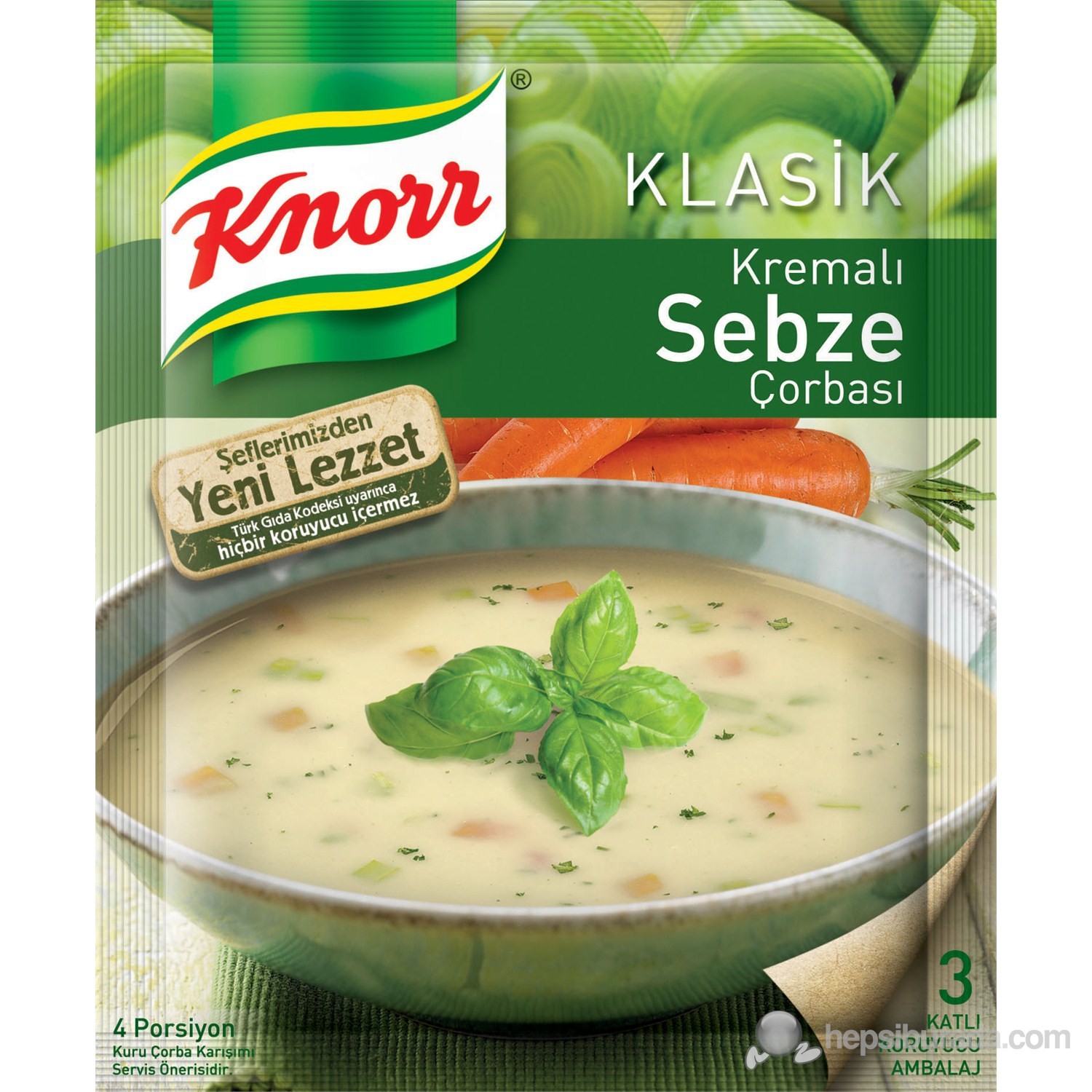 Knorr Cream of Vegetable Soup Go Turkish Food
